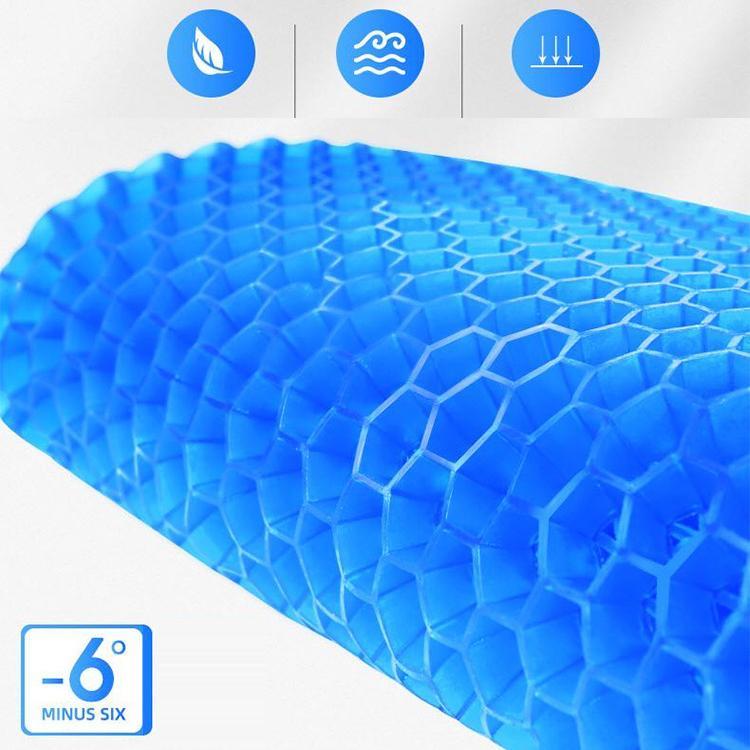 ジェルクッション ゲルクッション 座布団 クッション 本物 口コミ 効果 ハニカム 二重 大 腰痛 低反発 車 オフィス 座椅子 卵が割れない カバー付き |  | 10