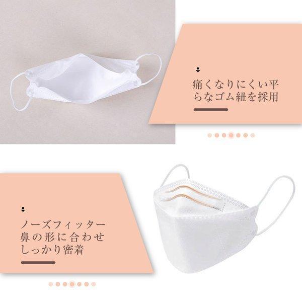 衛生個包装　マスク 不織布 カラー kf94マスク 韓国 マスク 150枚入り 柳葉型 韓国マスク 4層構造 3D立体構造 口紅がつかない ウイルス対策 送料無料 セール |  | 03