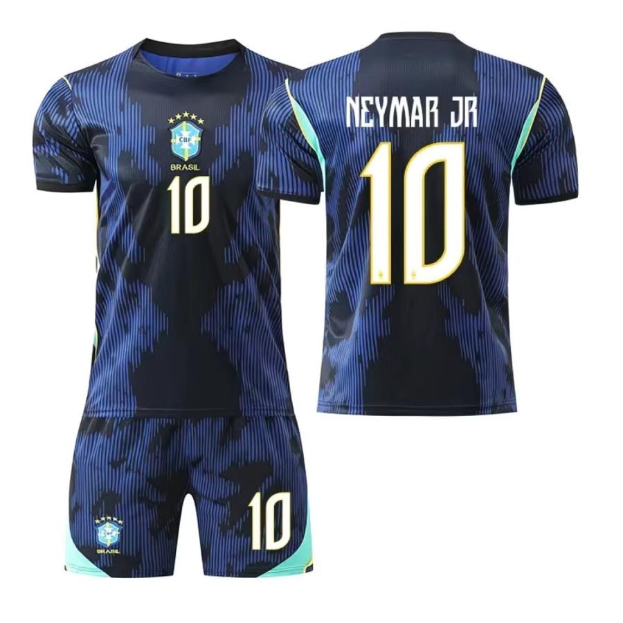 新作ユニフォームセット（背番号10 ネイマール）サッカーウェア 子 供