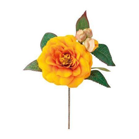 希望者のみラッピング無料 造花 ｐ 27 椿 ゴールデンイエロー 144 278 0 花材 た行 ツバキ Babylonrooftop Com Au