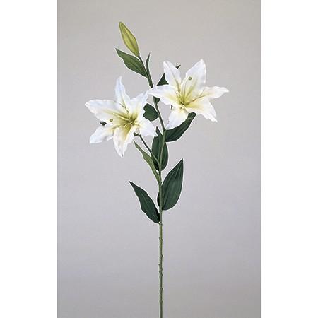 造花 MAGIQ東京堂 ジュリアカサブランカ WHITE FM108223 花