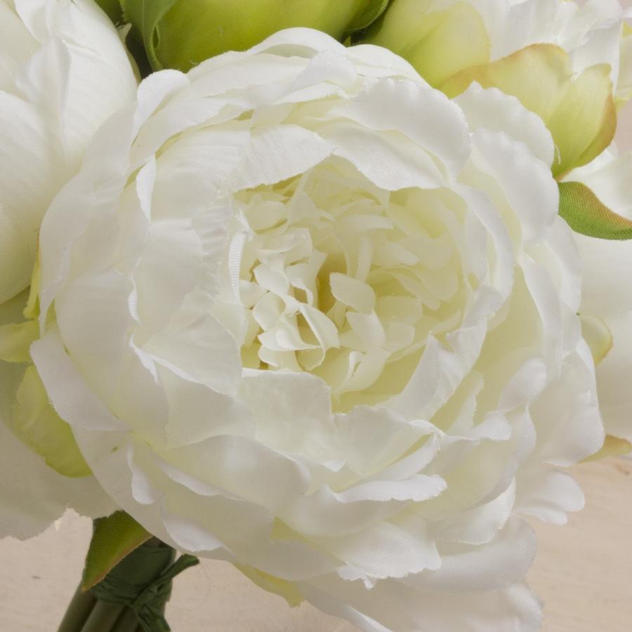 即日 造花 Magiq 東京堂 プリマピオニーブーケ ホワイト Fm 001 造花 花材 さ行 シャクヤク ボタン ピオニー 002 はなどんやアソシエ 通販 Yahoo ショッピング