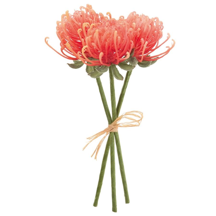 57 以上節約 大特価 造花 Magiq 東京堂 糸菊ピック 6 Peach ピーチ 3本 Fm 006 花材 か行 キク 菊 ピンポンマム