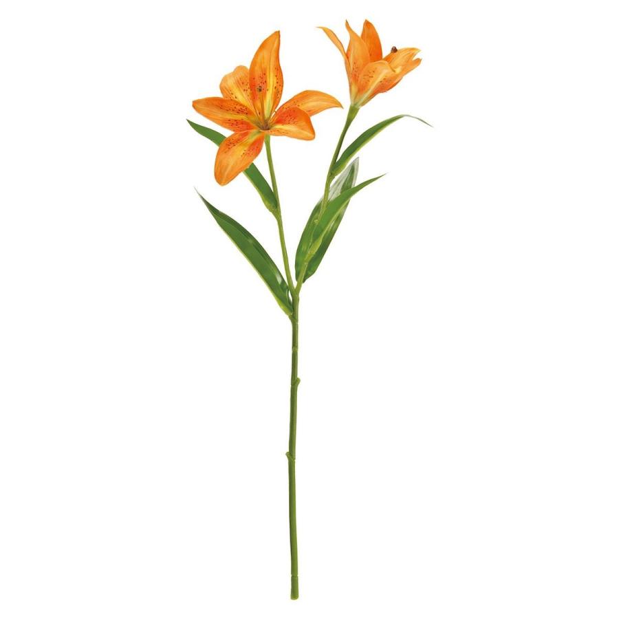 即日 造花 Magiq 東京堂 ステラリリー 9 Orange オレンジ Fm 009 造花 花材 や行 ユリ 百合 リリー 002 はなどんやアソシエ 通販 Yahoo ショッピング