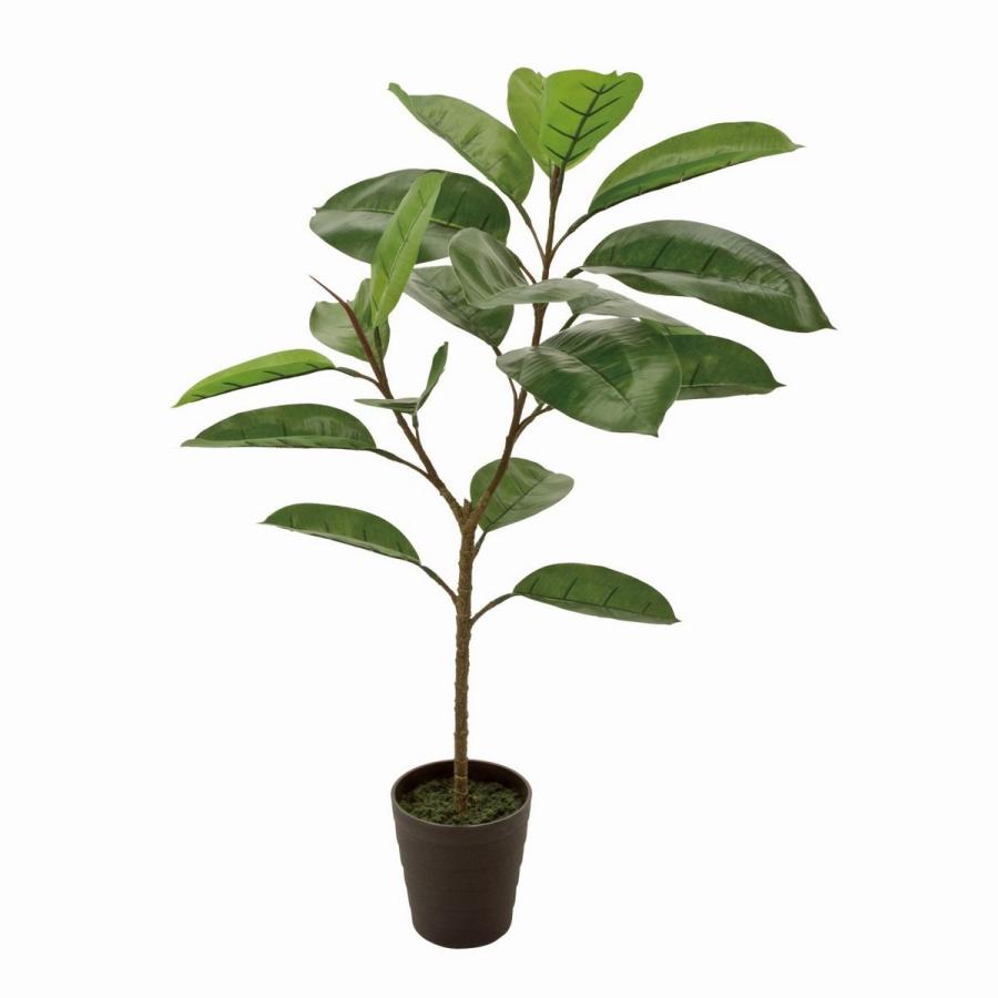 人工観葉植物 デコラゴムミニポット ZV005436 造花葉物、フェイクグリーン 造花 人工観葉植物 卓上ポット