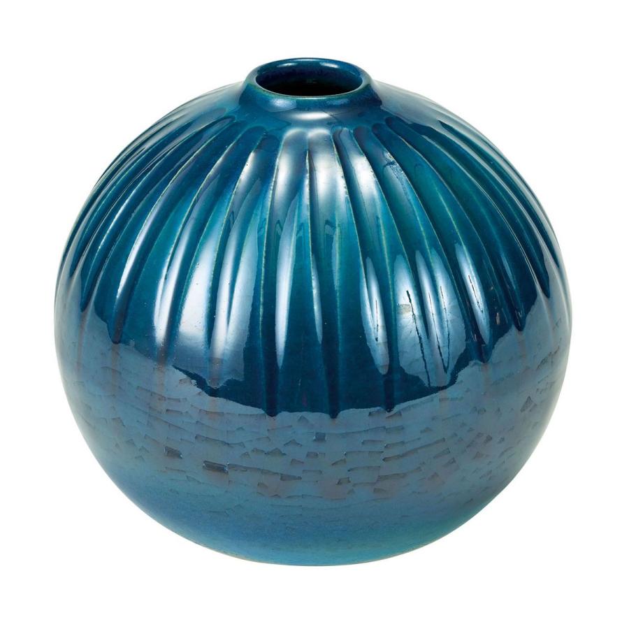 毬楽花瓶 #55 霞トルコ YK902030-055 花器 花瓶 生け花花器 : は