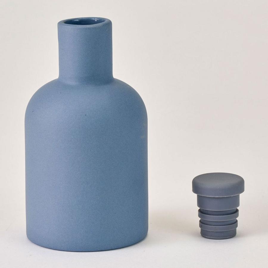 シーズニング ブルーグレー GW000800-033 花器 花瓶 陶器花器 : はなど 