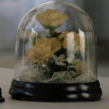 セロン セロンドーム １２０Ｍ ブラック F621１ 花器 花瓶 ドーム、ガラスドーム｜hanadonya
