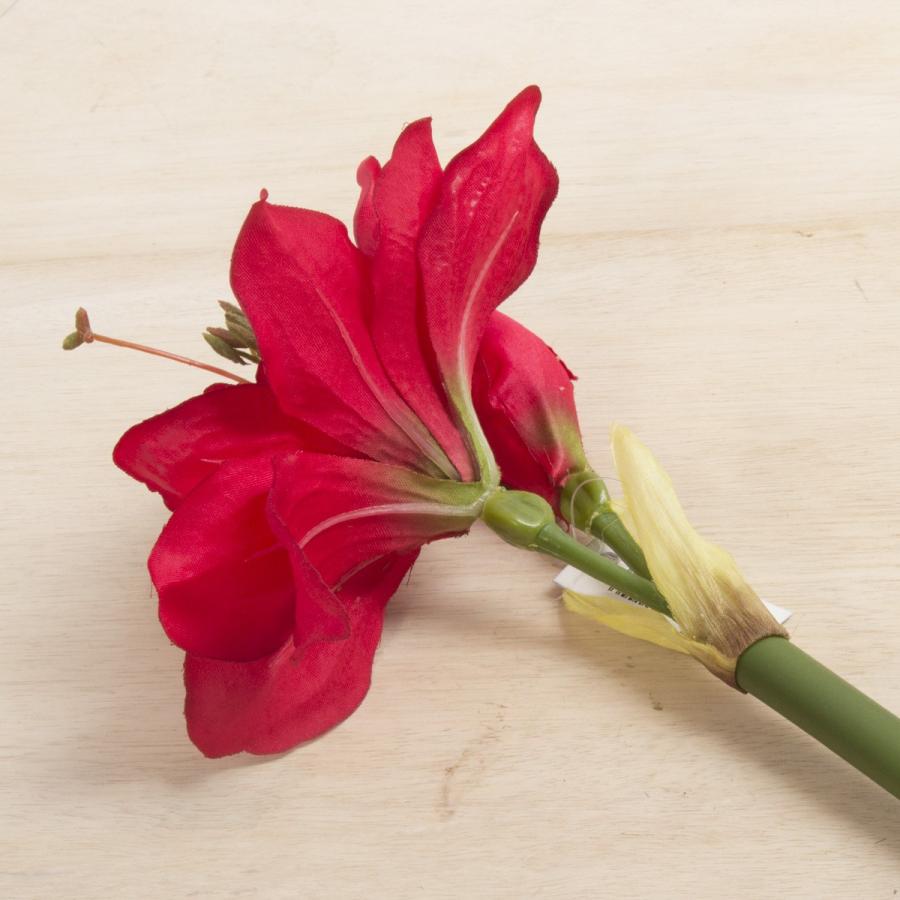 即日 造花 Ydm アマリリスピック レッド Fa6697 R 造花 花材 あ行 アマリリス 030 はなどんやアソシエ 通販 Yahoo ショッピング