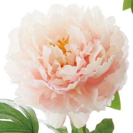 ピンクピオニーの造花 造花 YDM リッジーピオニー ライトピンク FA6841-L P 芍薬 牡丹 花材
