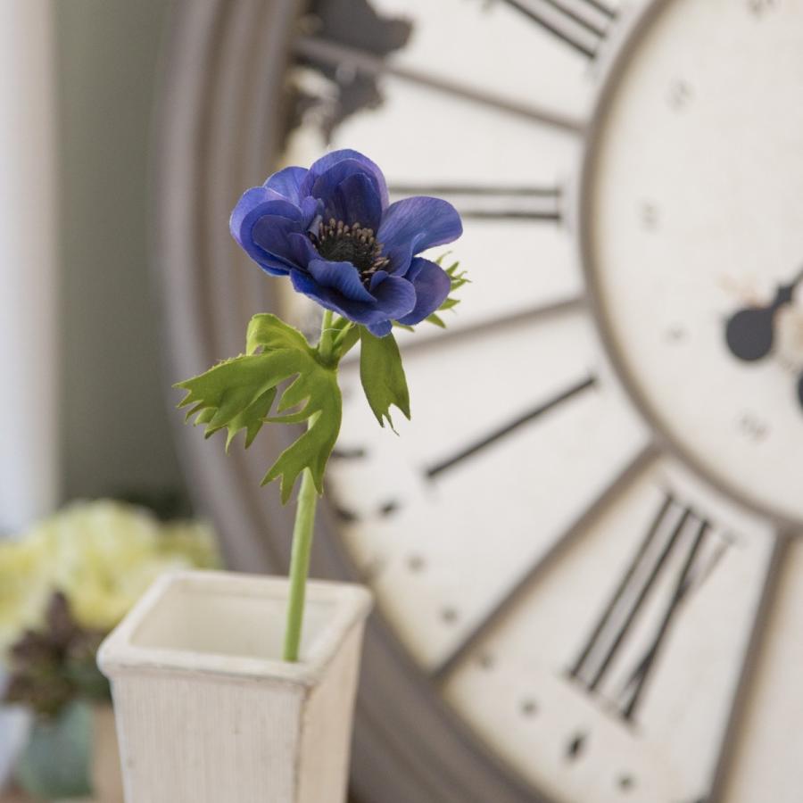造花 YDM フレッシュアネモネ ブルー FA6926-BLU 花材「あ行