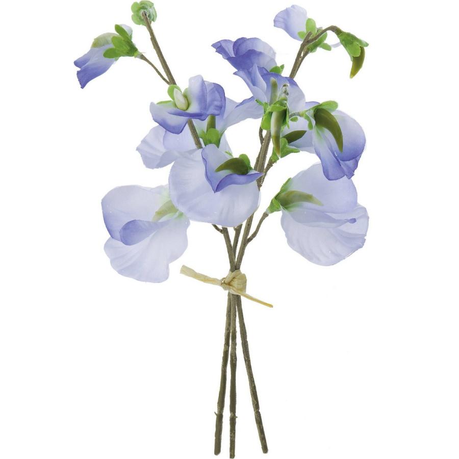 造花 Ydm スイートピーバンチ ブルー Fs 7796 Blu 造花 花材 さ行 スイトピー 030 はなどんやアソシエ 通販 Yahoo ショッピング
