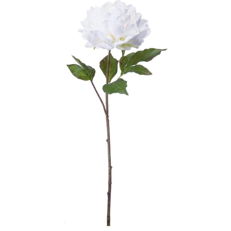 造花 Ydm ブルーミングピオニー ホワイト Fa 7131 W お気にいる さ行 花材 ボタン シャクヤク ピオニー