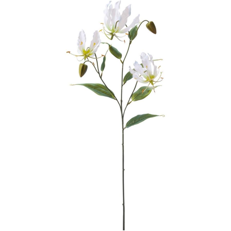 造花 Ydm グロリオサ ホワイト Fa 7162 W 造花 花材 か行 グロリオサ 030 はなどんやアソシエ 通販 Yahoo ショッピング
