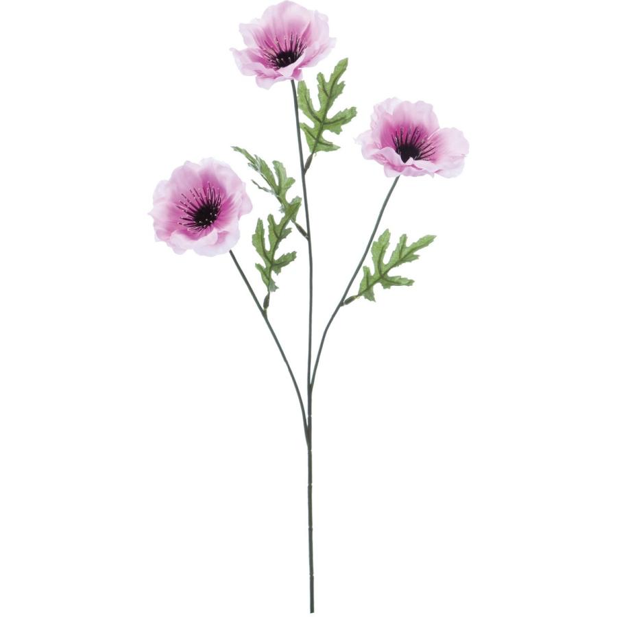 流行に 造花 Ydm アネモネｘ３ ライトパープル Ff 2902 Lpu 花材 あ行 アネモネ