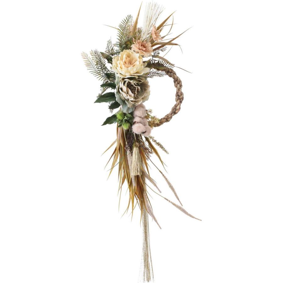 直送 造花 YDM ホテイアオイ しめ縄 NAATW-020 ※返品 代引 キャンセル