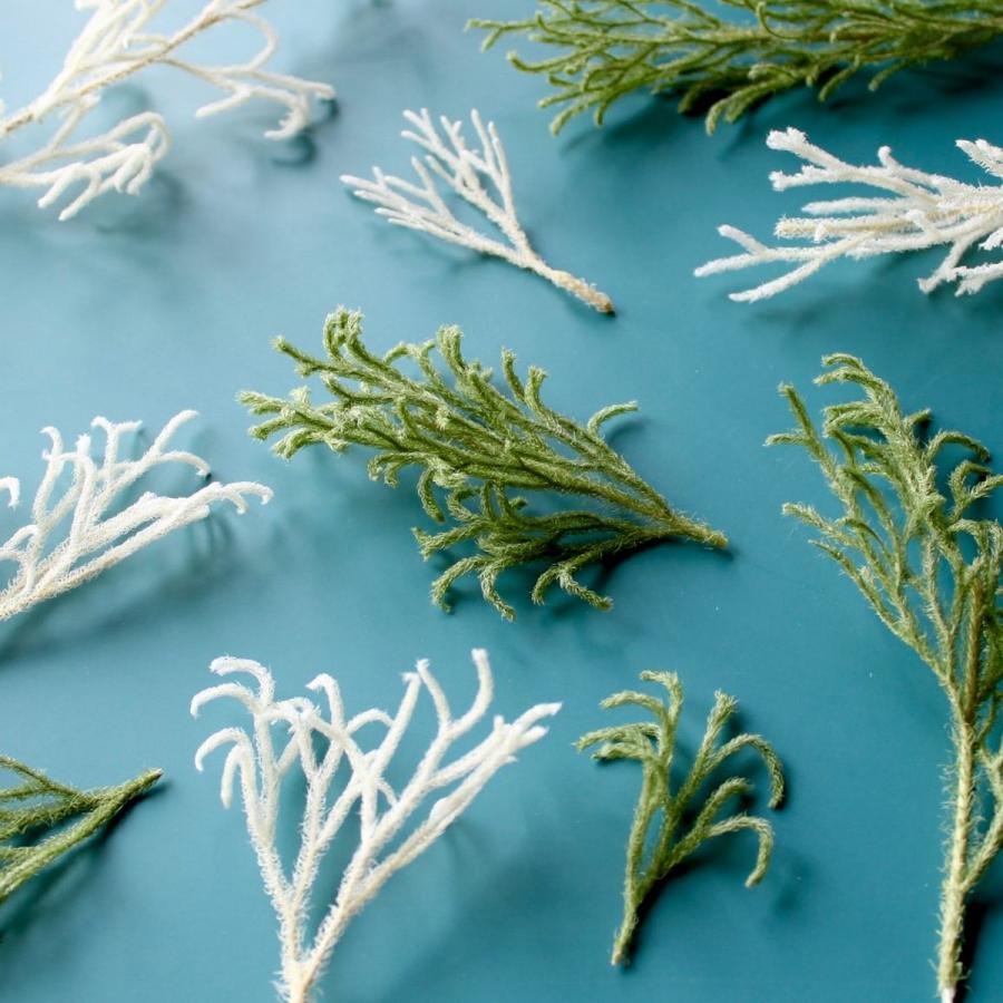 2000円 グリーン バレッタ 本物花 プリザーブド 金具6cm カントリー雑貨