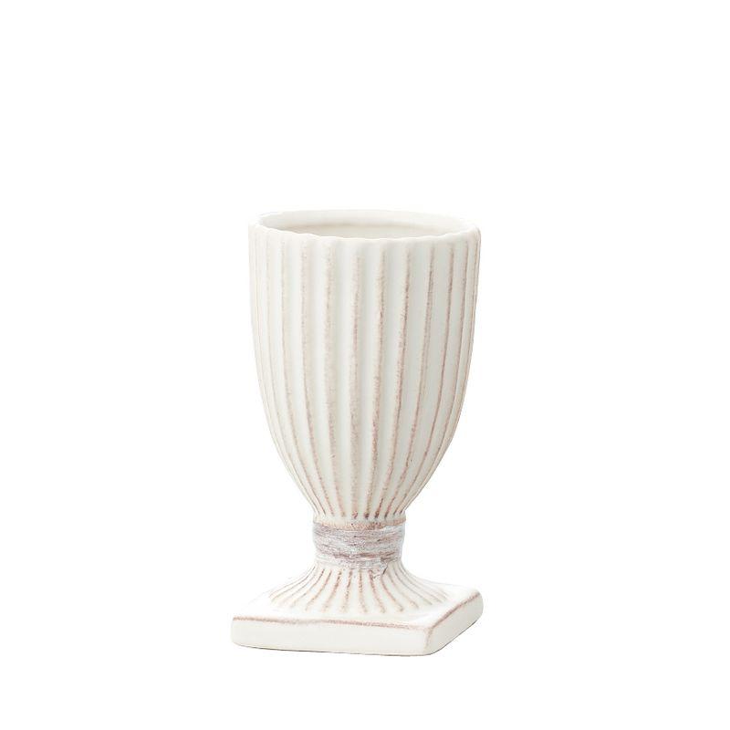 クレイ femi-cla WHITE 120-228-100 花器 花瓶 陶器花器 : はなどんや
