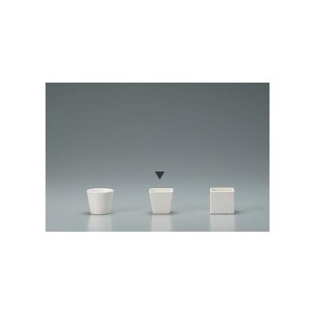 73％以上節約 正規品 クレイ カラーベーススクエアSS WHITE 144-771-100 6個 花器 花瓶 陶器花器 actnation.jp actnation.jp