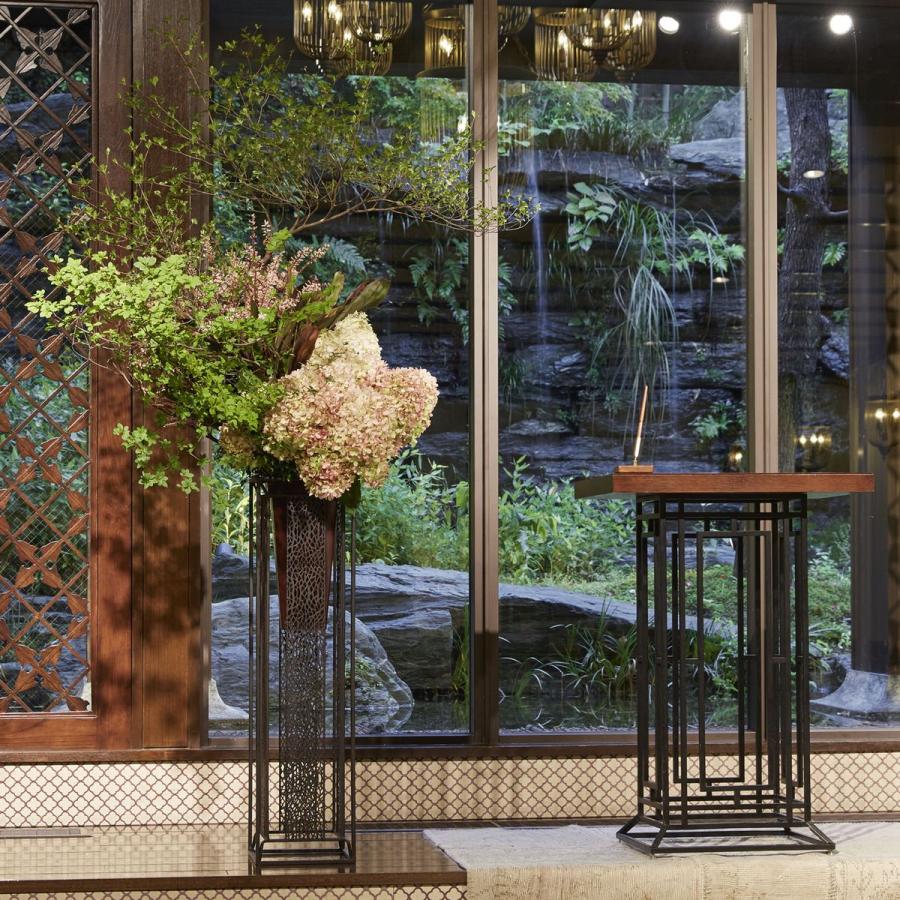 クレイ IRON STAND filigrane BROWN 530-095-202 フラワースタンド