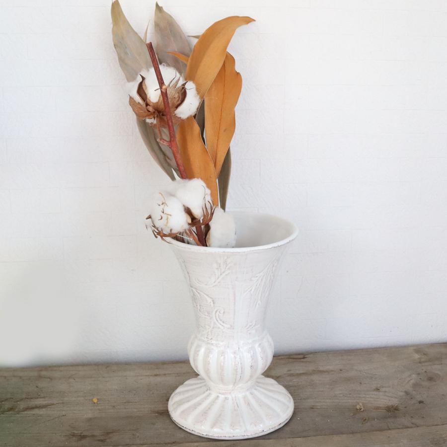 クレイ Ramages WHITE 120-486-100 花器 花瓶 陶器花器 : はなどんや