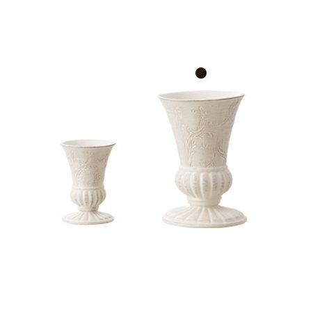 クレイ Ramages WHITE 120-489-100 花器 花瓶 陶器花器 : はなどんや