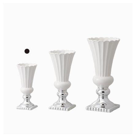 クレイ petiller ペティエ 9Φ20H WHITE 326-306-173 花器 花瓶 陶器