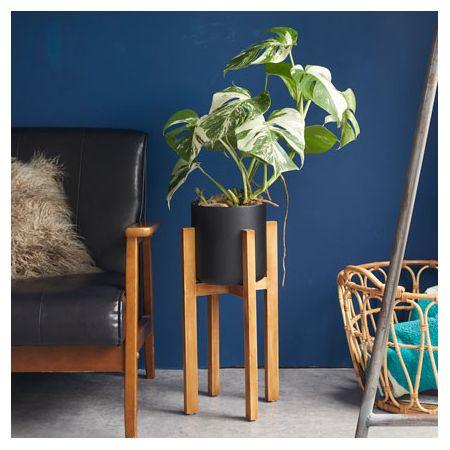 クレイ Wood stand pot BLACK 510-961-800 フラワースタンド その他 フラワースタンド_2