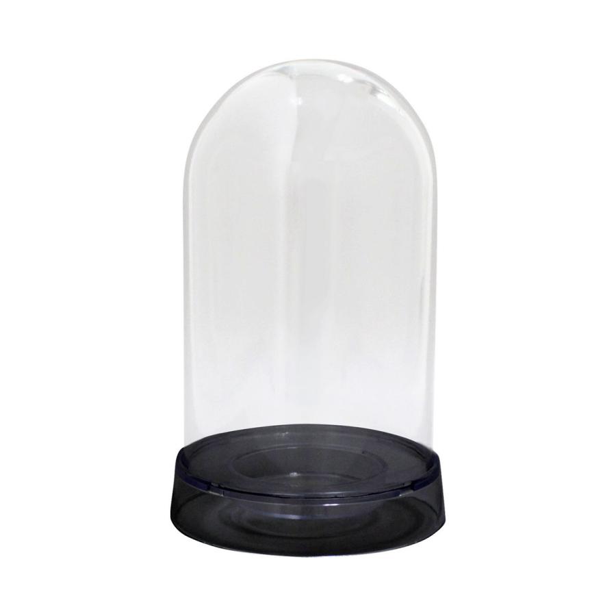 【ガラスの花器】✴︎オーラを放つ存在感✴︎ クレイ Aero Dome_13φ20H BLACK 817-003-800 花器 花瓶 ドーム、ガラス