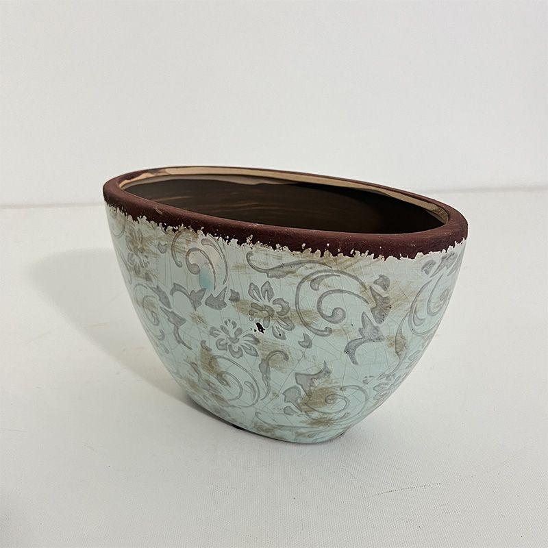 植木鉢 おしゃれ 日限定07 コベントガーデン アイシー ターコイズ