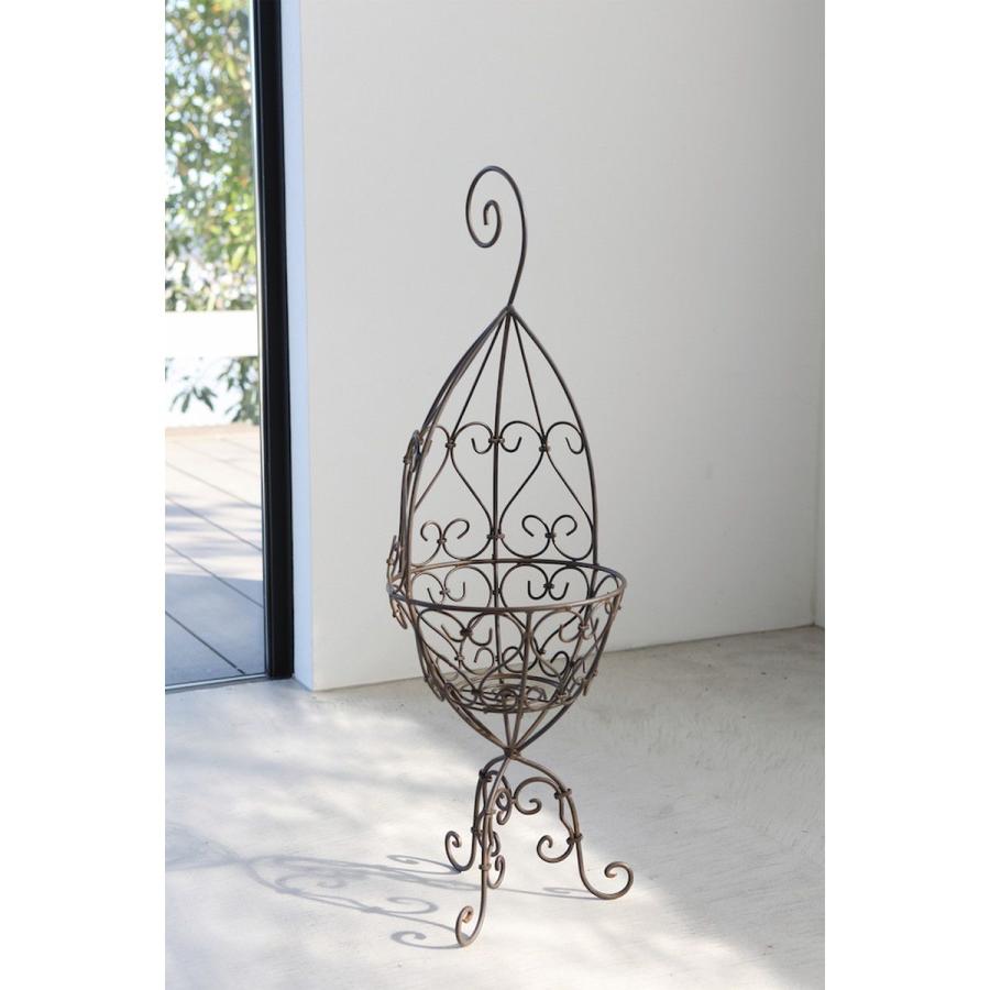 自然の形をそのまま生かしたような独特な形状と質感を持つ台座 日限定07 COVENT コベントガーデン ラスティ フラワースタンド