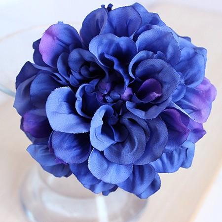 造花 アスカ ダリアピック ブルーパープル A-31451-9P 花材「た行