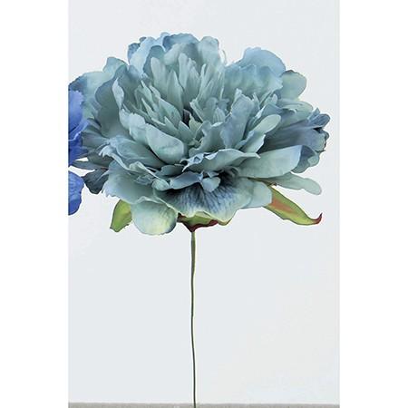 即日 造花 アスカ ピオニーピック ライトブルー A 19 造花 花材 さ行 シャクヤク