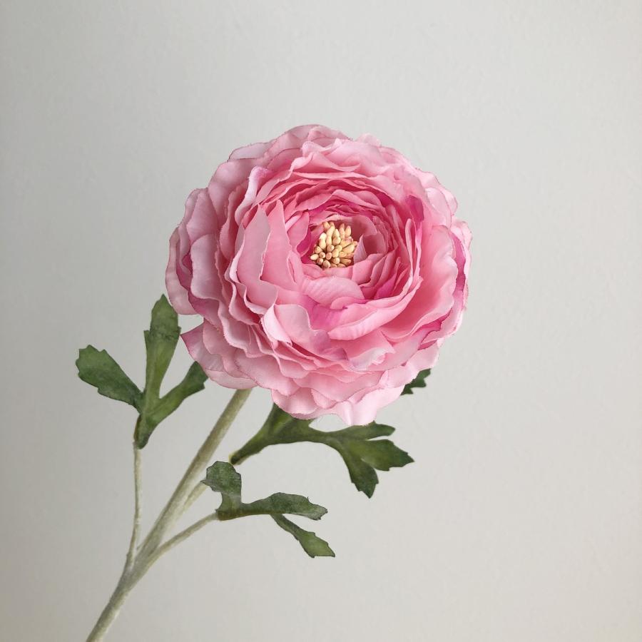 造花 アスカ ラナンキュラス ピンク A-31841-3 花材「ら行