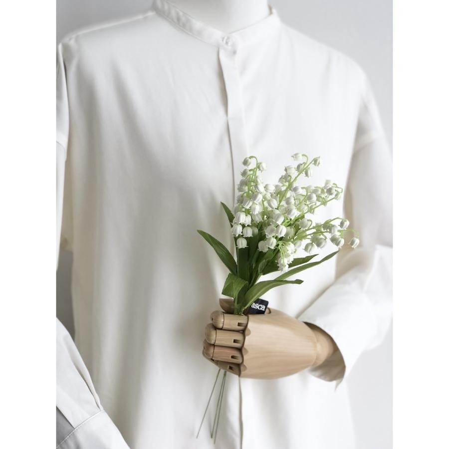 造花 アスカ スズランバンドル 1束3本 ×120 ホワイト A-31547-1 花材