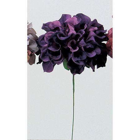 造花 アスカ ダリアピック ツートンパープル A-31451-7T 花材「た行