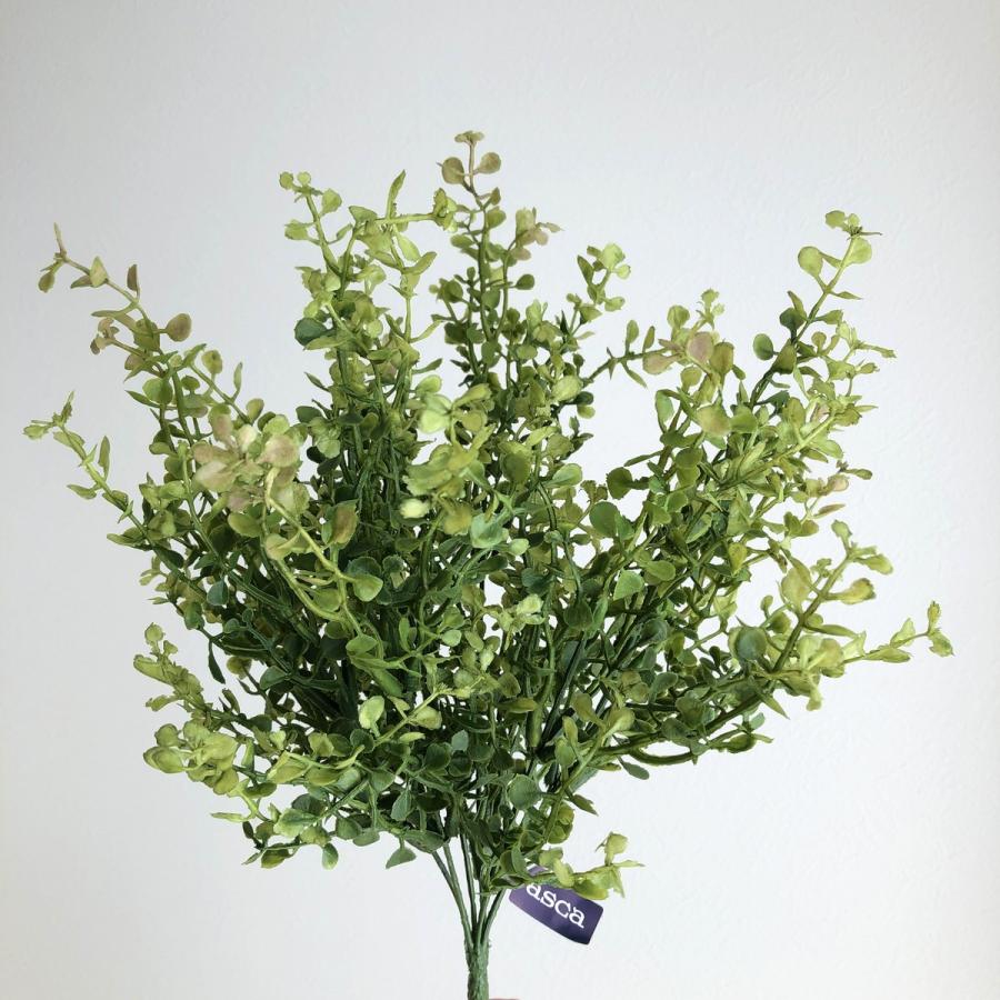 造花 アスカ ベイビーグラスブッシュ グリーン A-41503-51A 造花葉物