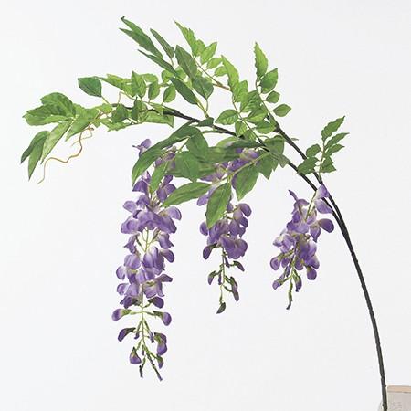 造花 アスカ ウィステリア 3 ラベンダー A 6 造花 花材 は行 フジ 藤 051 はなどんやアソシエ 通販 Yahoo ショッピング