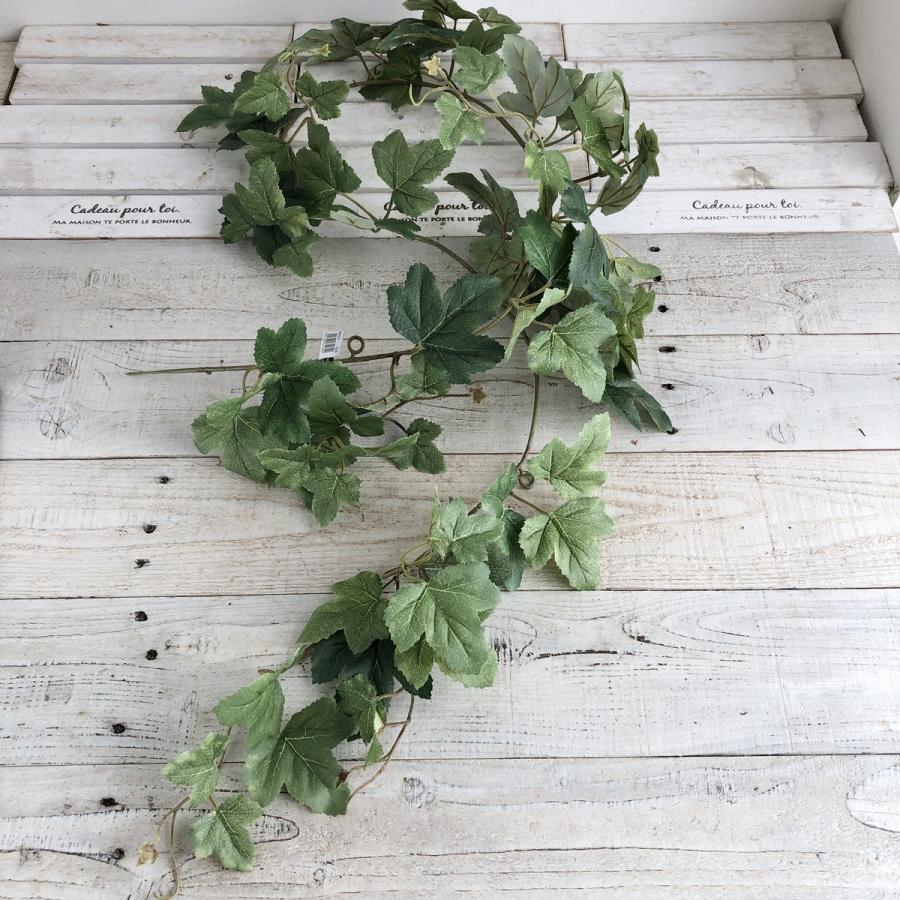 造花 アスカ グレープアイビーガーランド ライトグリーン A