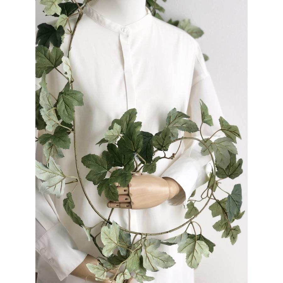 造花 アスカ グレープアイビーガーランド ライトグリーン A-41612-52B