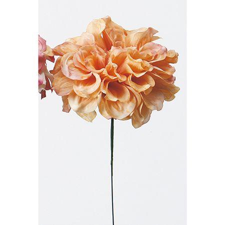 造花 アスカ ダリアピック ピーチ A-31451-4 花材「た行」 ダリア : は