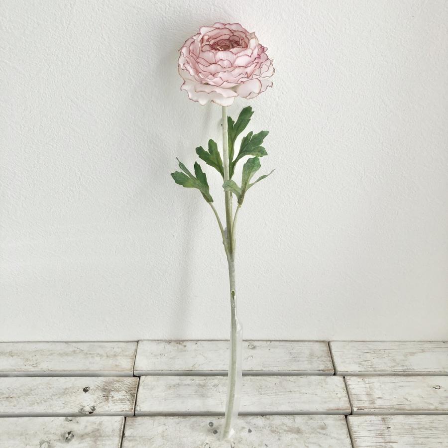 造花 アスカ ラナンキュラス ピンクホワイト A-31841-3W 花材「ら行