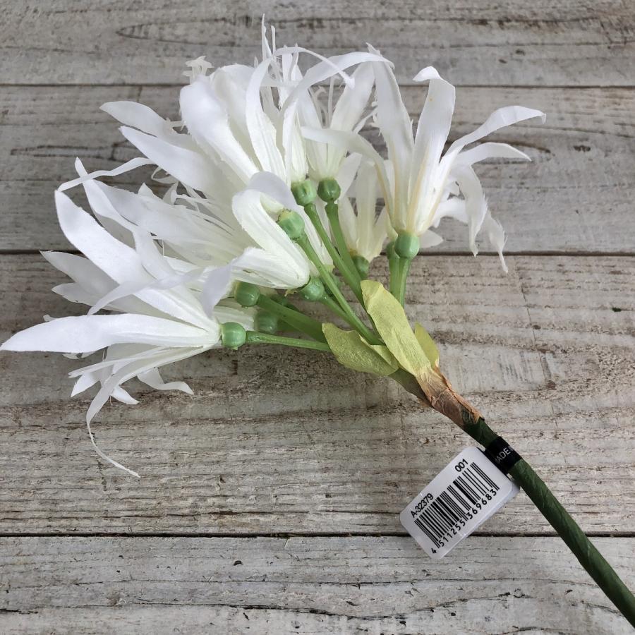 造花 アスカ ネリネリリィ ホワイト A-32379-1 花材「な行」 ネリネ