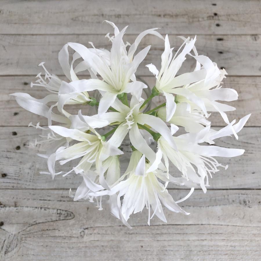 造花 アスカ ネリネリリィ ホワイト A-32379-1 花材「な行」 ネリネ