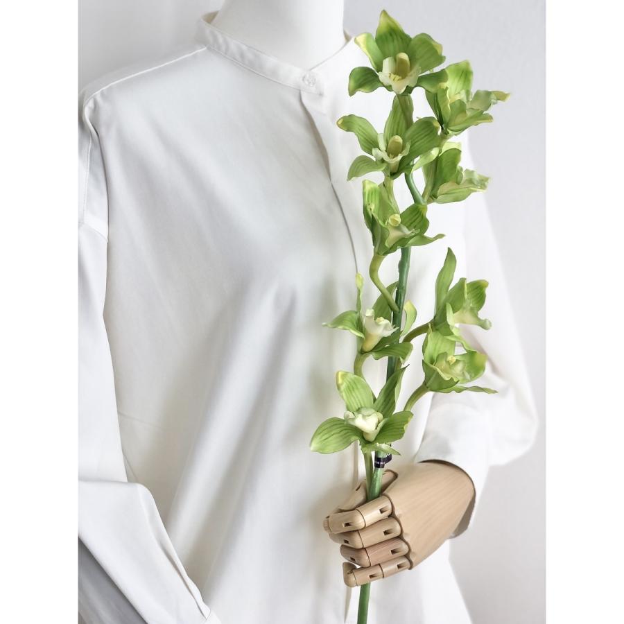 造花 アスカ A-39593 シンビジュームX9 ＃051L ライム A-39593