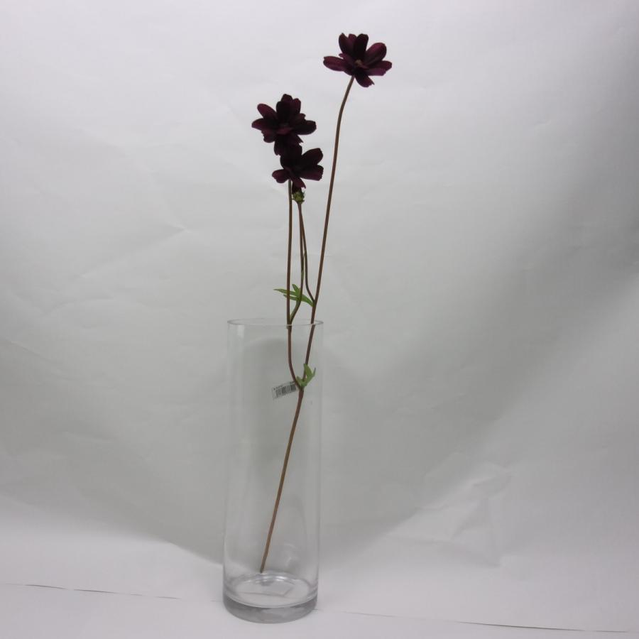 造花 アスカ チョコレートコスモス×3 つぼみ×1 ＃028C チョコ