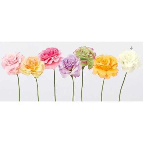 驚きの価格 造花 アスカ トルコギキョウピック 052 ホワイトグリーン A 52 花材 た行 トルコキキョウ Cisama Sc Gov Br