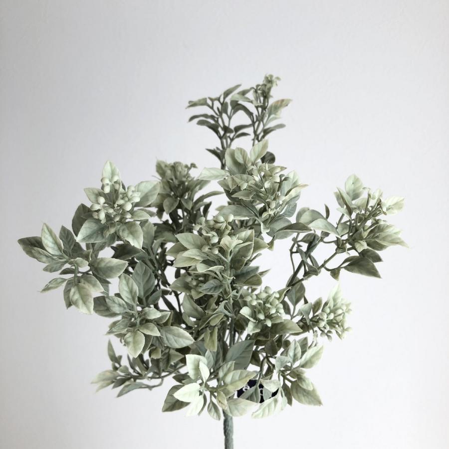 造花 アスカ ミックスリーフブッシュ　#051F フロストグリーン A-42985-51F 造花葉物、フェイクグリーン その他の造花グリーン（Yahoo!・はなどんやアソシエ）