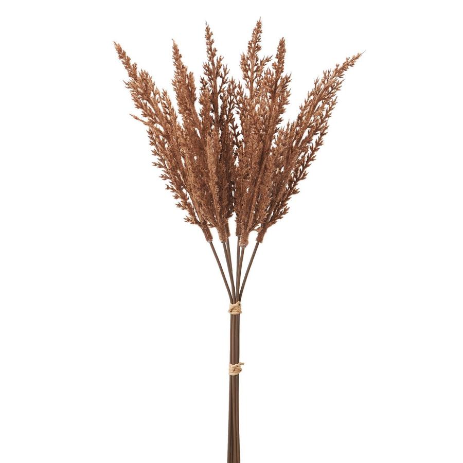 造花 アスカ パンパスバンチ 1束6本 ブラウン A 028 造花葉物 パンパスグラス 051 はなどんやアソシエ 通販 Yahoo ショッピング