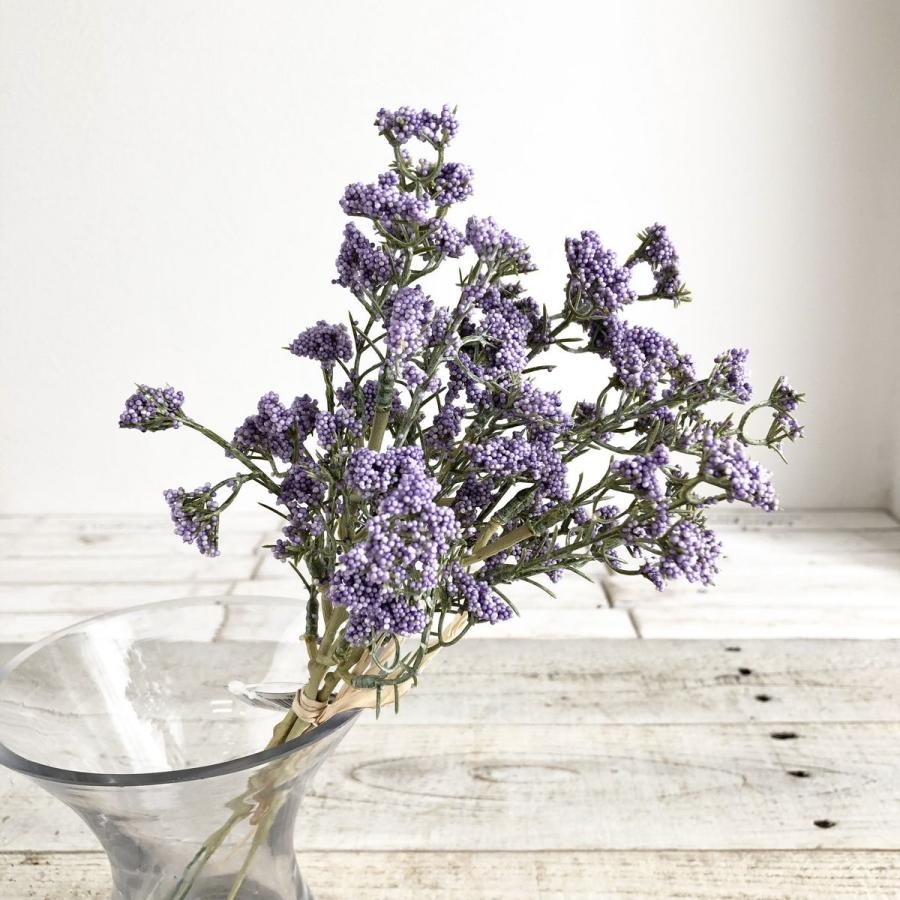 59 Off 造花 アスカ ベビーブレスバンチ 1束3本 パープル A 007 生活雑貨 Wantannas Go Id